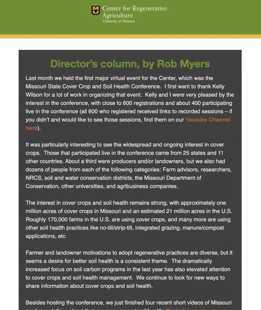 Newsletter Screen Shot Jan22