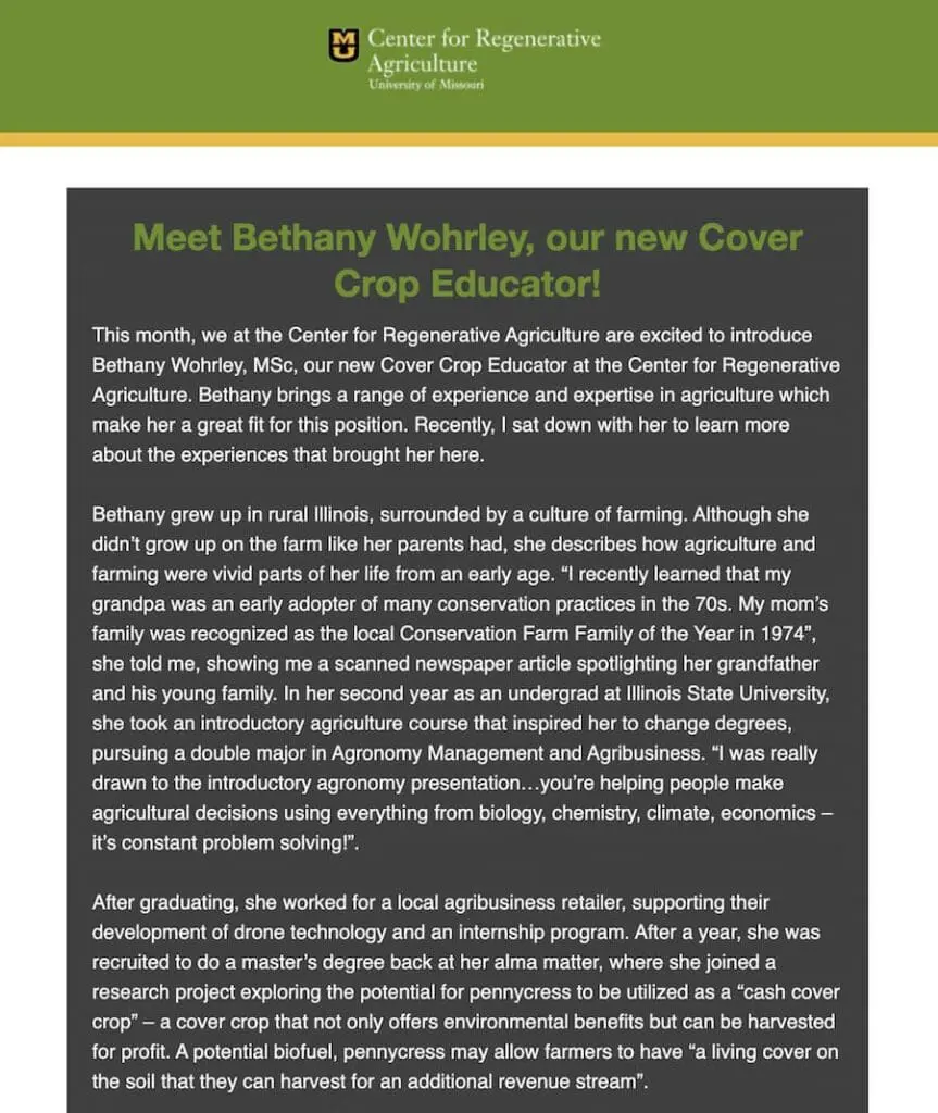 Newsletter Screen Shot June22