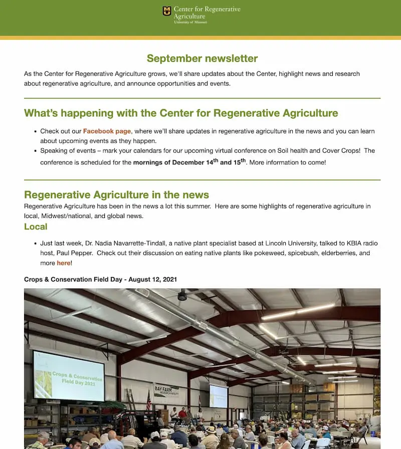 Newsletter Screen Shot Sept 2021