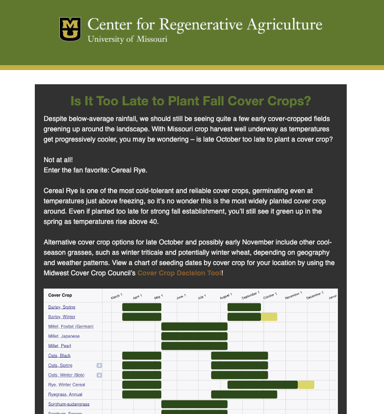 Newsletter Screen Shot Oct 2022