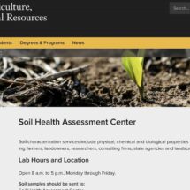 MU Soil Health Assessment Center