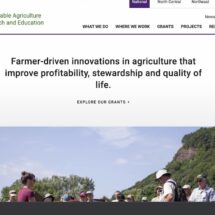 USDA Sustainable Agriculture Research and Education (SARE)
